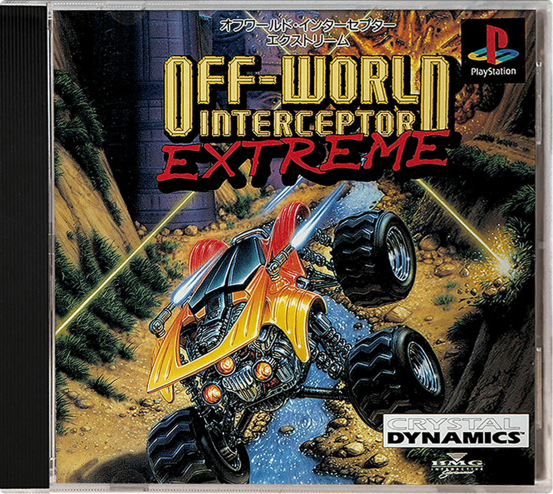 Off-World Interceptor Extreme box art for Playstation